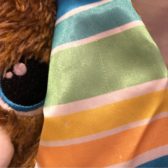 Bunny Build A Bear Workshop Easter Blue Eye Bunny Striped Ears - Picture 9 of 9